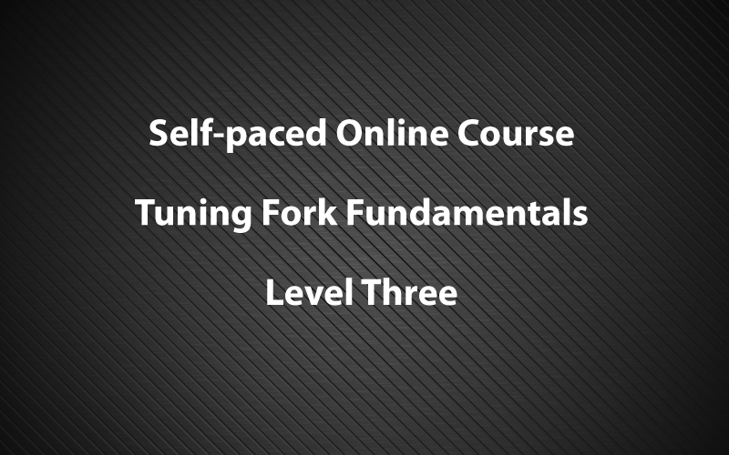 Tuning Fork Fundamentals Lvl 3
